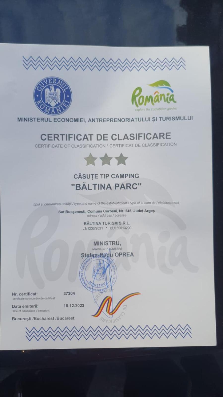 Baltina Parc Transfagarasan Villa Curtea de Argeş Eksteriør billede